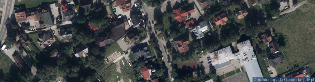 Zdjęcie satelitarne Dworzec PKP 