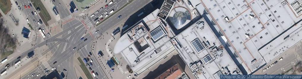 Zdjęcie satelitarne Dworzec Wileński