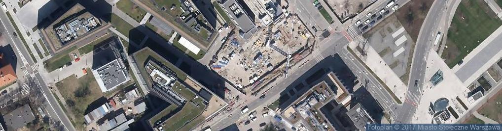 Zdjęcie satelitarne Elektrownia Powiśle