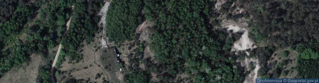 Zdjęcie satelitarne Fort K