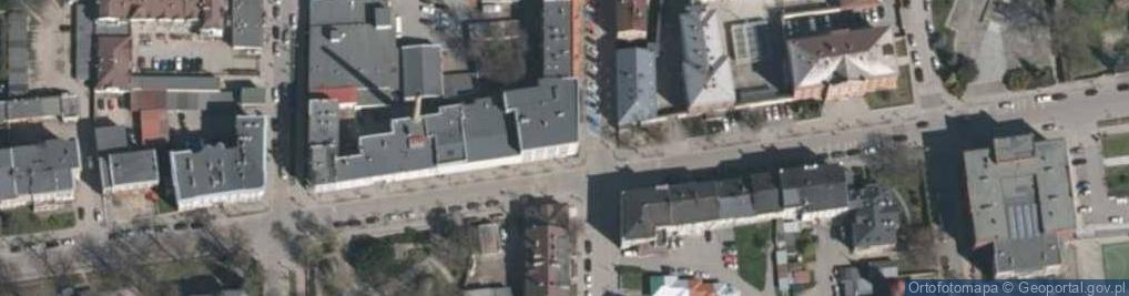 Zdjęcie satelitarne Głubczyce