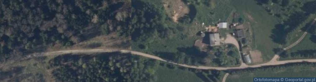 Zdjęcie satelitarne Jurta