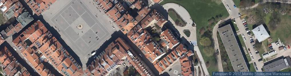 Zdjęcie satelitarne Kamienica Biskupów Poznańskich