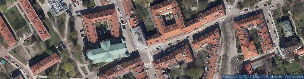 Zdjęcie satelitarne Kamienica Fontany