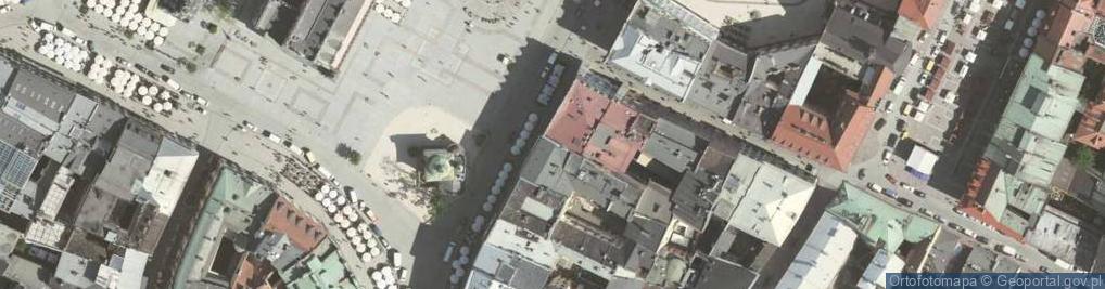 Zdjęcie satelitarne Kamienica Montelupich