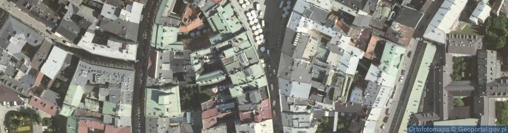 Zdjęcie satelitarne Kamienica Pod św. Anną