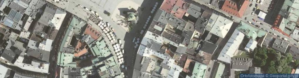 Zdjęcie satelitarne Kamienica Pod Złotym Karpiem