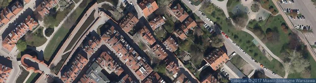 Zdjęcie satelitarne Kamienica