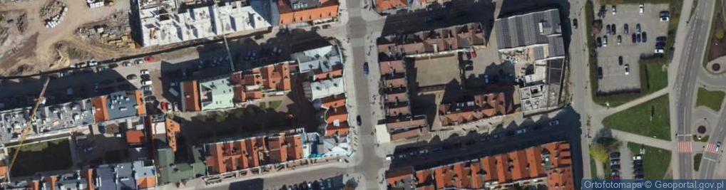 Zdjęcie satelitarne Kamieniczki i Brama Targowa