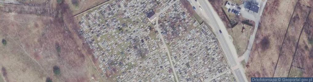 Zdjęcie satelitarne Kaplica grobowa rodu Kotkowskich