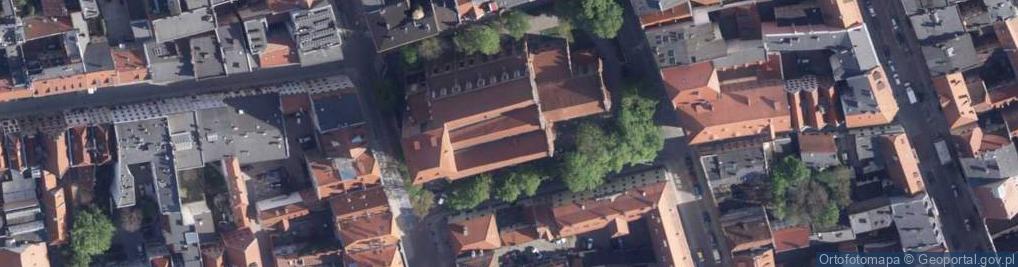 Zdjęcie satelitarne Katedra Świętojańska (św. św. Jana Chrzciciela i Jana Ewangelisty)