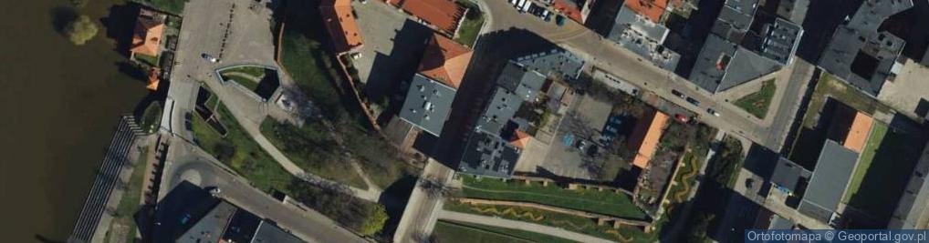 Zdjęcie satelitarne Klasztor Benedyktynek i Pałac Opatek