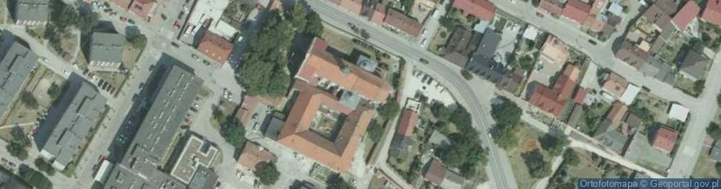 Zdjęcie satelitarne Klasztor i Kościół Reformatów - Kościół Nawiedzenia NMP