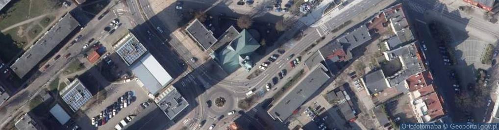 Zdjęcie satelitarne Kościół Chrystusa Króla