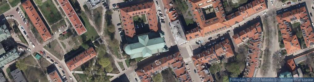 Zdjęcie satelitarne Kościół Franciszkanów Stygmatów św. Franciszka Serafickiego