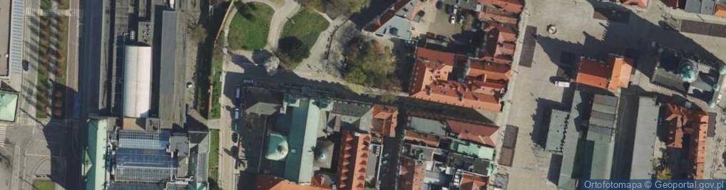 Zdjęcie satelitarne Kościół Franciszkanów