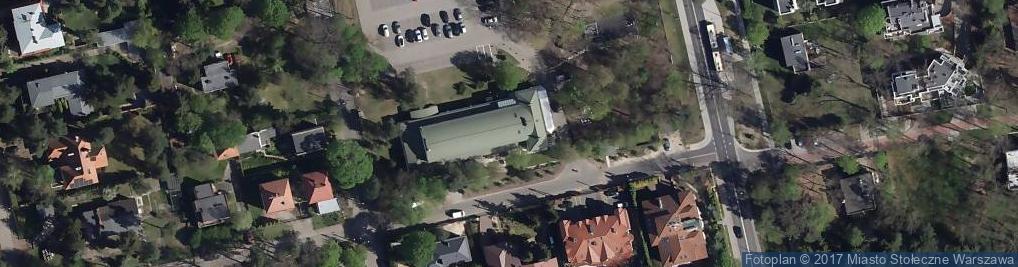 Zdjęcie satelitarne Kościół Matki Boskiej Królowej Polski