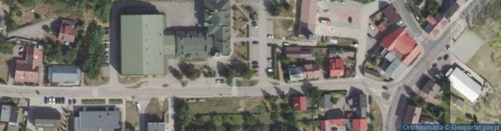 Zdjęcie satelitarne Kościół na Krasnej Górze