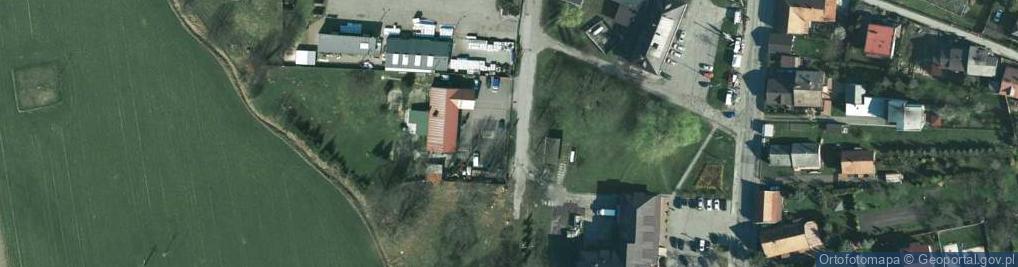 Zdjęcie satelitarne Kościół, park, pomnik, usługi