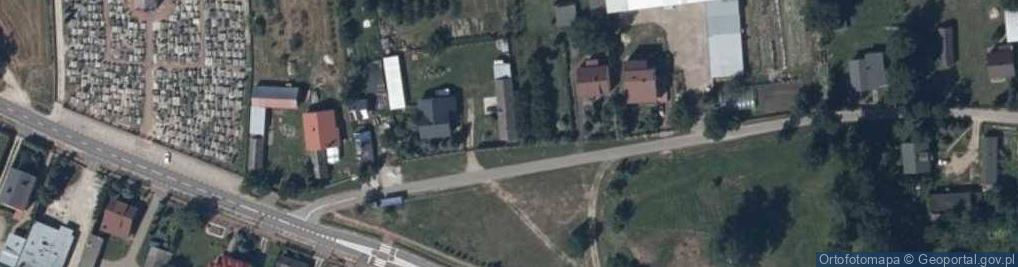 Zdjęcie satelitarne Kościół, park