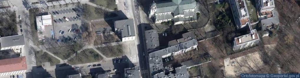 Zdjęcie satelitarne Kościół Podwyższenia Świętego Krzyża