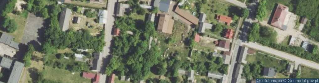 Zdjęcie satelitarne Kościół, pomnik, usługi