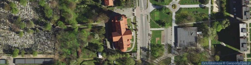Zdjęcie satelitarne Kościół św. Archanioła Michała