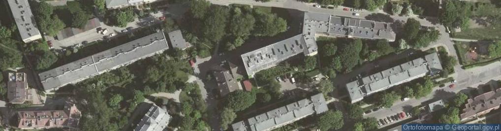 Zdjęcie satelitarne Kościół św. Kazimierza