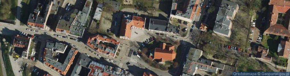 Zdjęcie satelitarne Kościół św. Małgorzaty