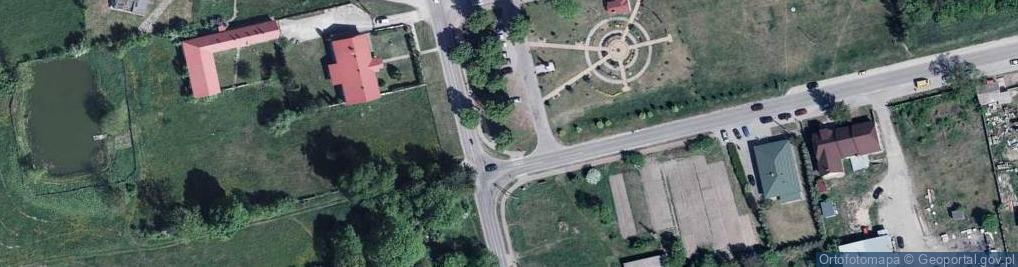 Zdjęcie satelitarne Kościół, usługi