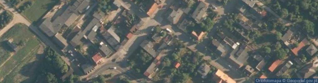 Zdjęcie satelitarne Kościół, usługi