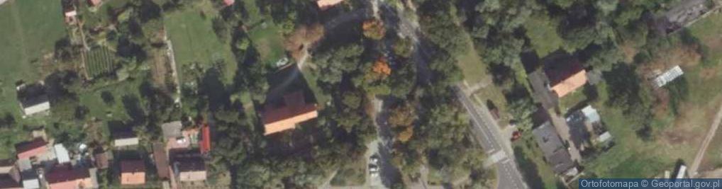 Zdjęcie satelitarne Lubiń