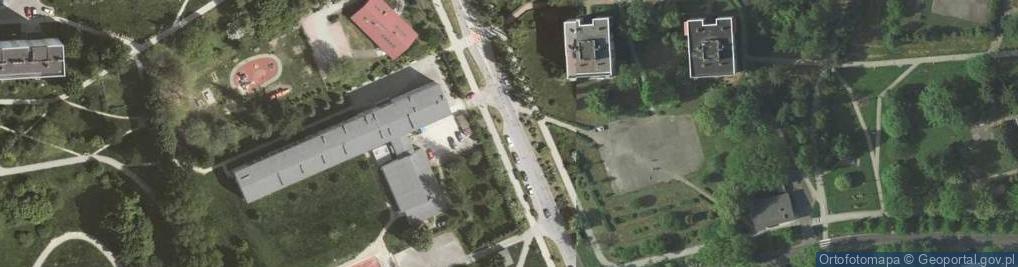 Zdjęcie satelitarne Mistrzejowice (Kraków)