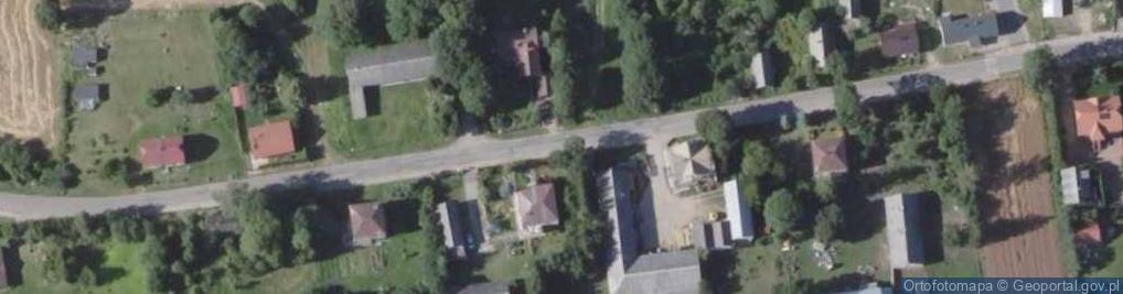 Zdjęcie satelitarne Mogiły, grodzisko