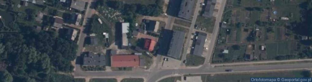 Zdjęcie satelitarne Ośrodek administracyjny