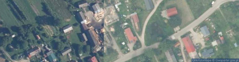 Zdjęcie satelitarne Pałac, kościół, park