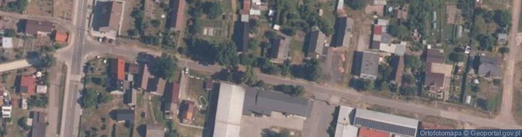 Zdjęcie satelitarne Pałac, kościół