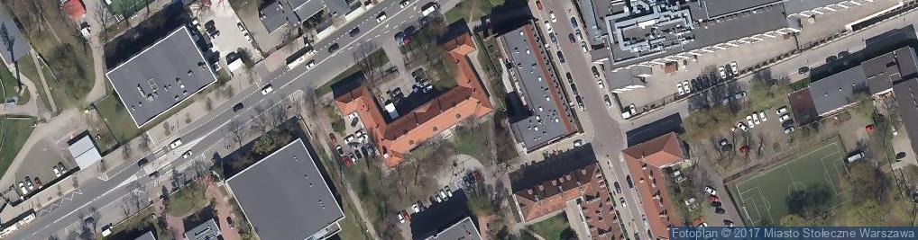Zdjęcie satelitarne Pałac Sierakowskiego