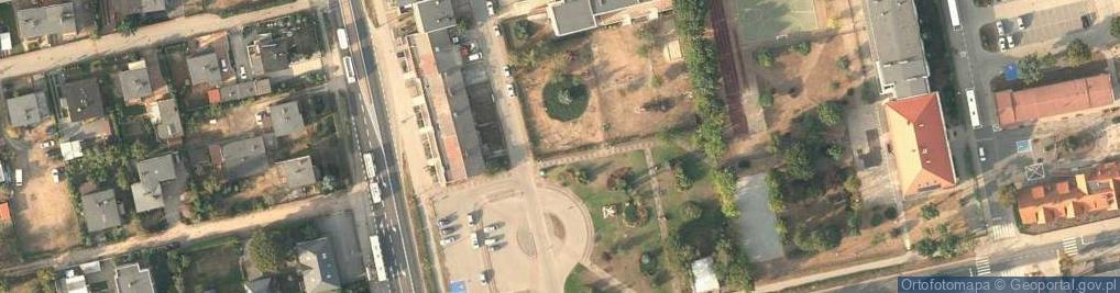 Zdjęcie satelitarne Pałac, usługi