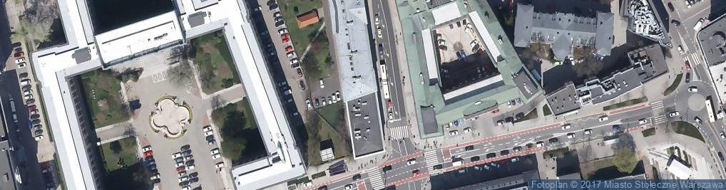 Zdjęcie satelitarne Pałac Zamoyskiego