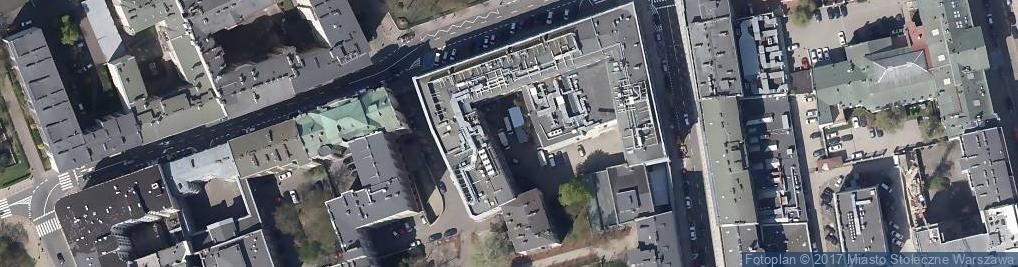 Zdjęcie satelitarne Pałacyk Klubu Warszawskiego Towarzystwa Myśliwskiego