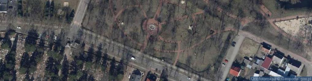 Zdjęcie satelitarne Park Kultur Świata