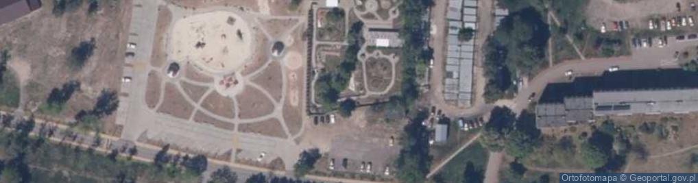 Zdjęcie satelitarne Park Miniatur i Kolejek
