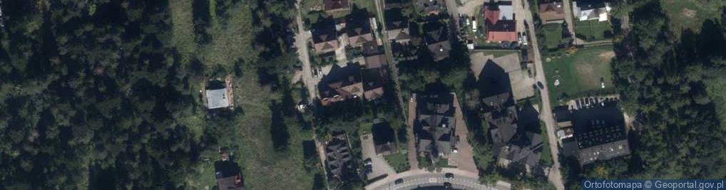 Zdjęcie satelitarne Pensjonat " Dawidek"