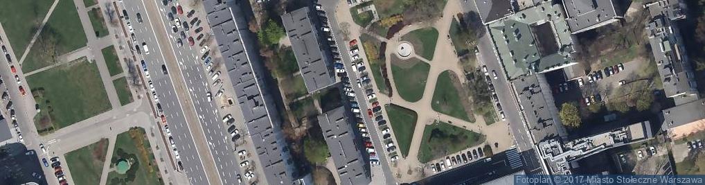 Zdjęcie satelitarne Plac Dąbrowskiego