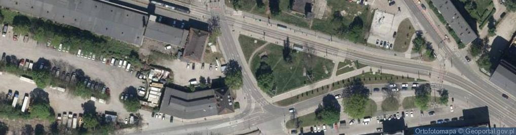 Zdjęcie satelitarne Plac Orląt Lwowskich