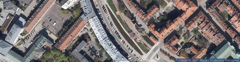 Zdjęcie satelitarne Podwale 