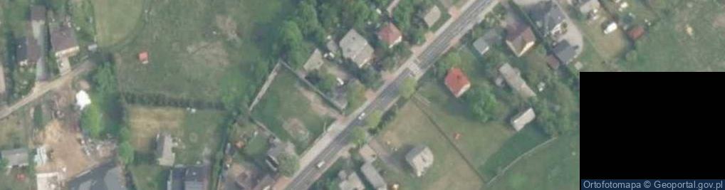 Zdjęcie satelitarne Podzamcze