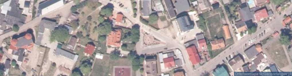 Zdjęcie satelitarne Pomnik foki Depki