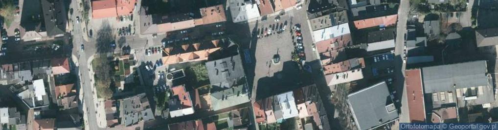 Zdjęcie satelitarne Ratusz w Skoczowie - Urząd Miasta